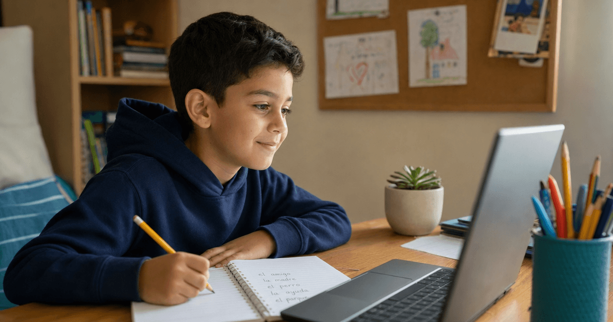 How to Help Your Child Overcome Language Anxiety in Spanish Class