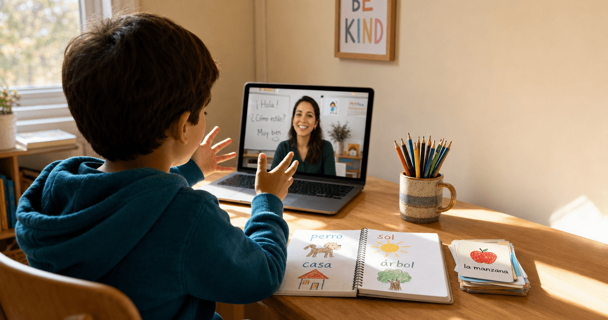 Image for "How Can Parents Make Spanish Learning Fun for Kids?"
